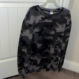Camo Sweater from H&M. Size US M